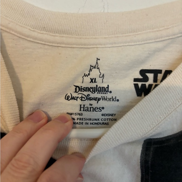 Disneyland Star Wars Han Solo Uniform All Over Front Back T Shirt • Men’s XL - Picture 3 of 7